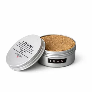 Poudre de Citron Noir Iranien Peau Beige